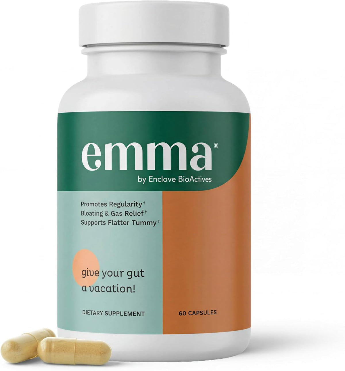 Emma Relief: Supplement for Constipation, Gas & Bloating Relief
